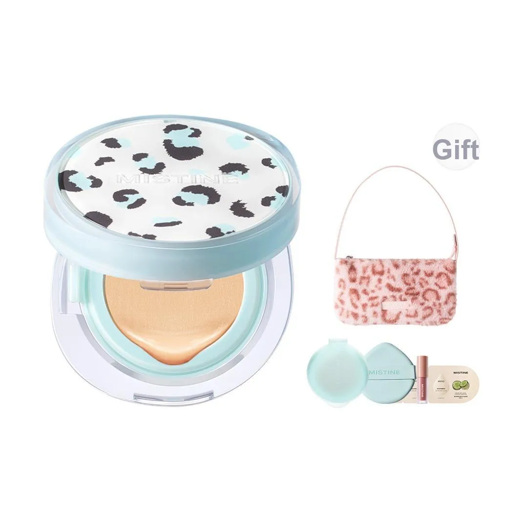 mistine Siamese Леопард Ограниченный Воздушные подушки Длинный Долговечный Цвет лица Прозрачный Росный Кожа Сглаживающий Натуральный