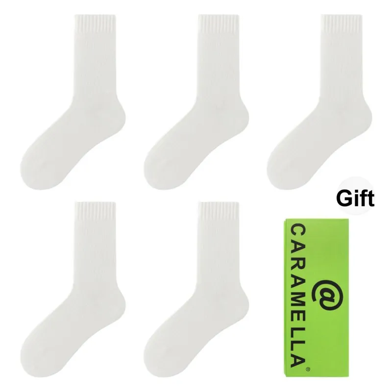 Caramella Mid Calf Socks Unisex 5 Pack-6