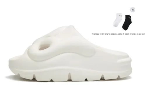 PCLP 2023 Spring Summer Broken Mirror Slide Slippers Unisex White/Blue/Silver/Pink