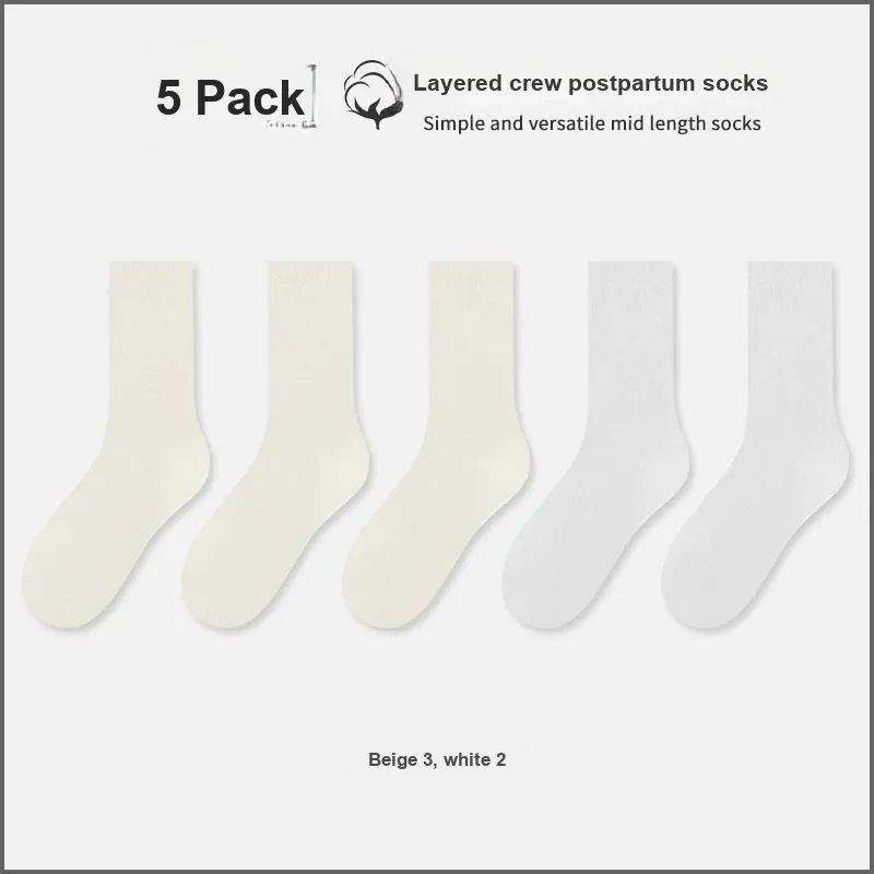 KJ Mid Calf Socks Unisex Combo Set-33