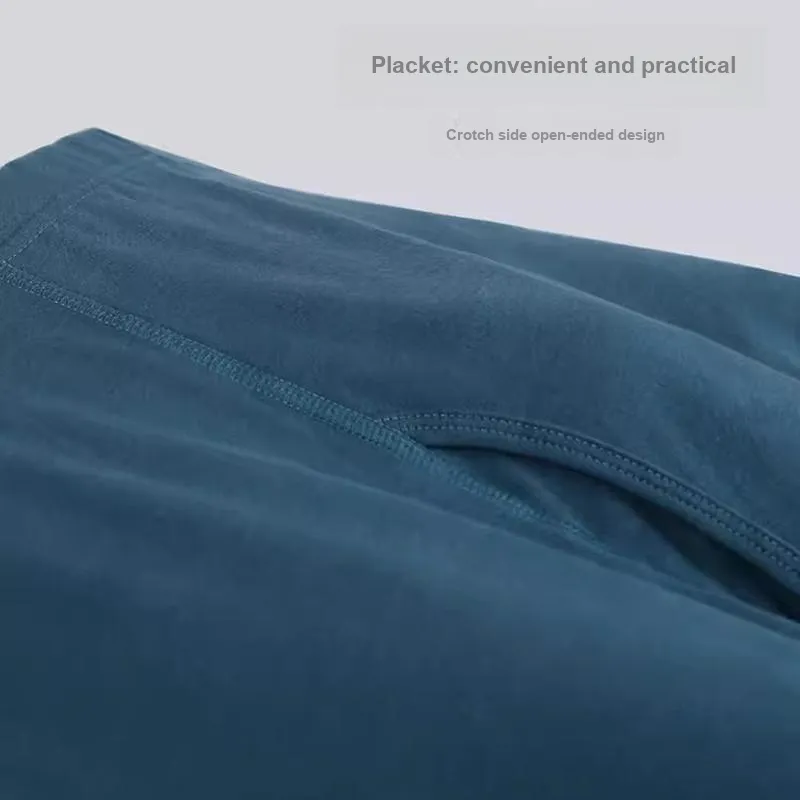 ITALAI Thermal Pants Men's Sapphire Blue-3