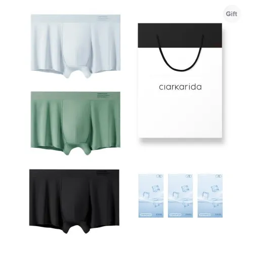 Clarkarida Underpants Men's Shopping Bag 3 Pack