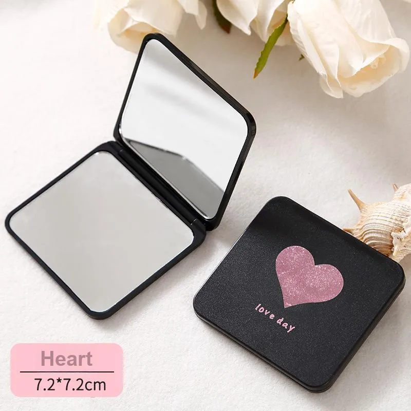 Love Of Wormwood On The Go Mini HD Double Sided Mirror Handheld Home Minimalist Style-6
