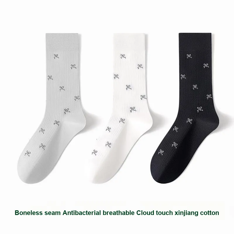 MIIOW Mid Calf Socks Women's 3 Pack-26