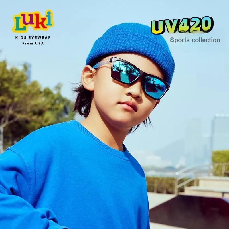 LUKI TR/Memory Plastic Square Sunglasses Kids'-15