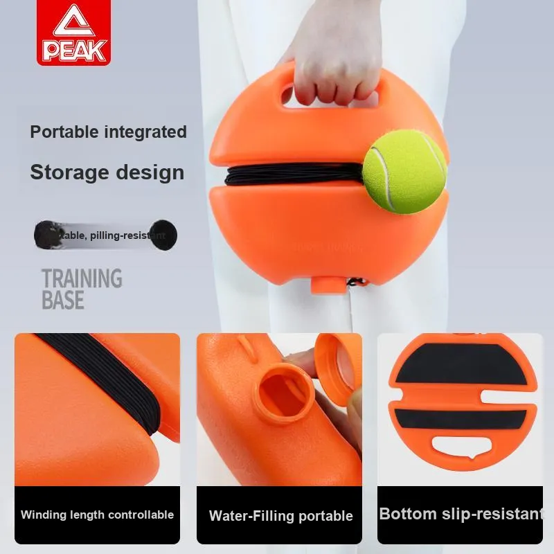 PEAK Rope Slip Resistant Fixed Base PVC Indoor And Outdoor Portable, Easy To Carry Unisex Orange-1