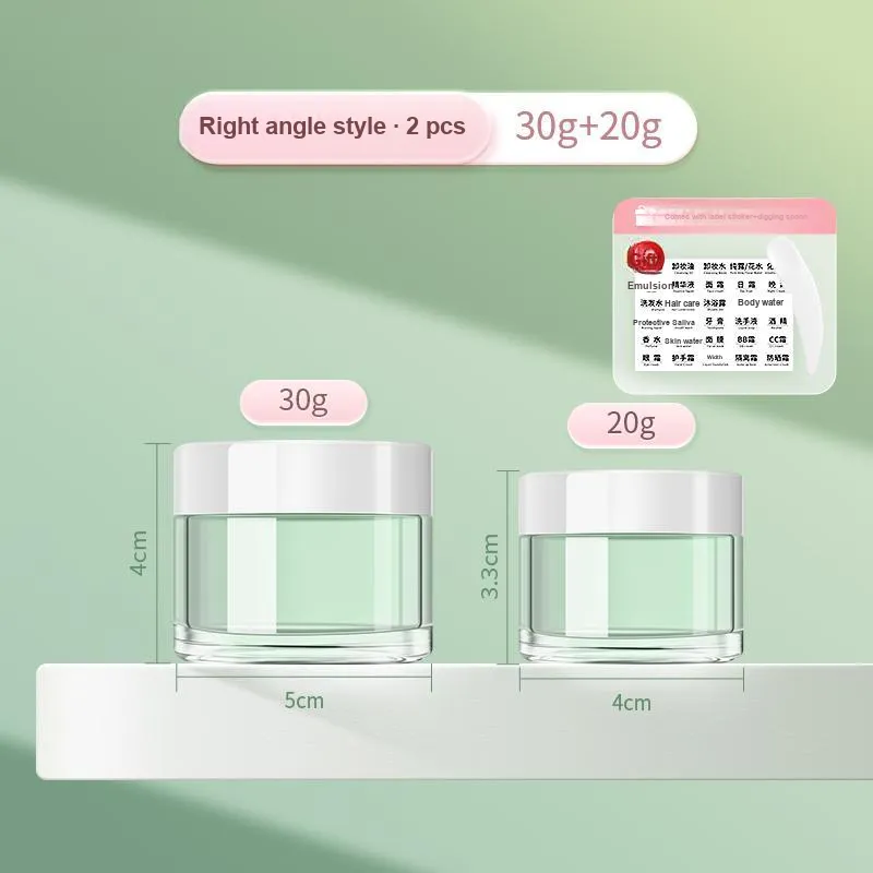 NILIYA Face Moisturizers & Creams Travel Portable Bottles With Dividers-15