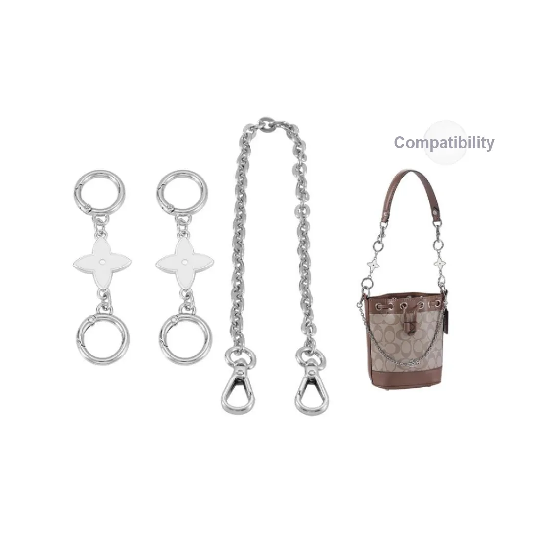 Lan Bao Fan Alloy Decoration Chain Women's Silver