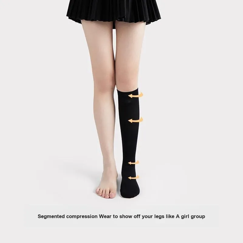 LUCKMEEY Knee High Socks Women's-4