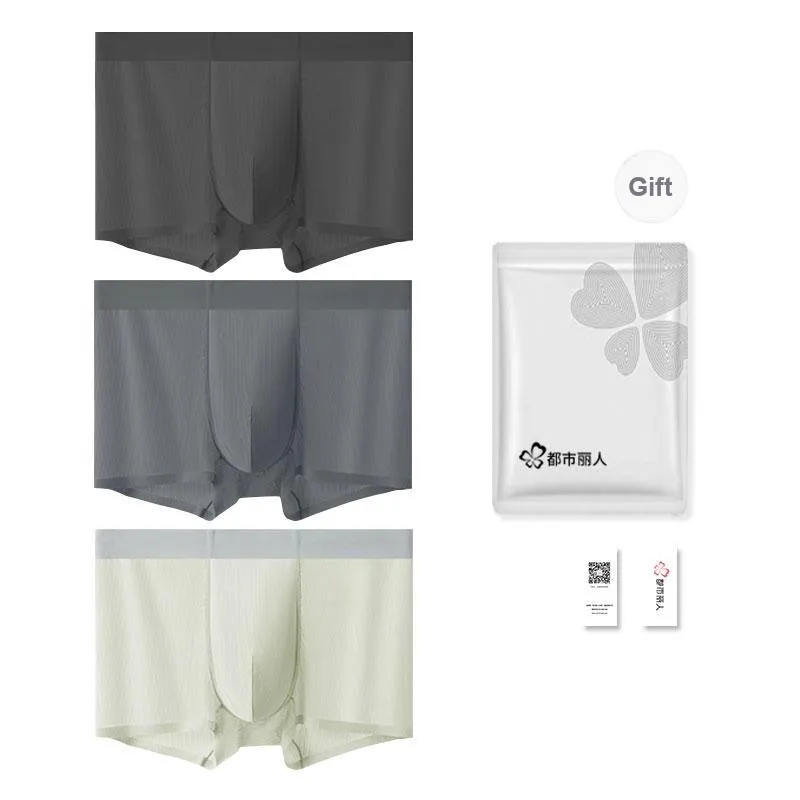 Urban Beauty Boxer Shorts Men's Shopping Bag 3 Pack-3