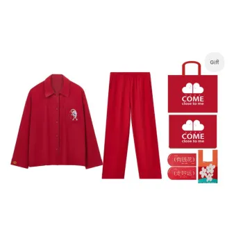 Red Beans At Home Pajamas Women's