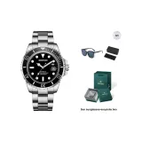 Black Dial Stainless Steel Band[Sunglasses Limited Clothing Sets]