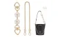 [Gold]Cherry Blossom Extender Chain 16cm+Decorative Chain