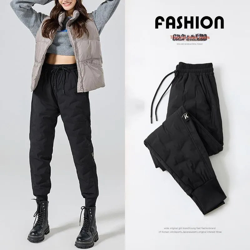 MIIOW Down & Insulated Pants Unisex Black-2