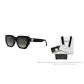 Black Eyeglass Case Shopping Bag
