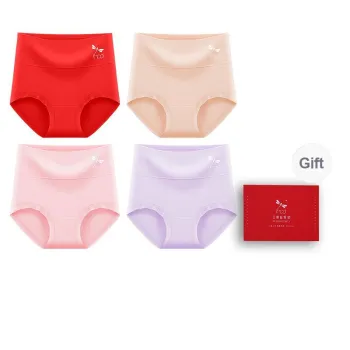 RED DRAGONFLY Cotton Panties Women's Combo Set Gift Box Set