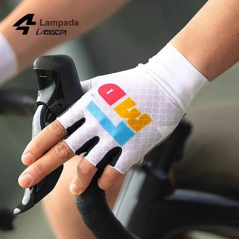 LAMBDA Cycling Gear Half Finger Gloves Unisex-18