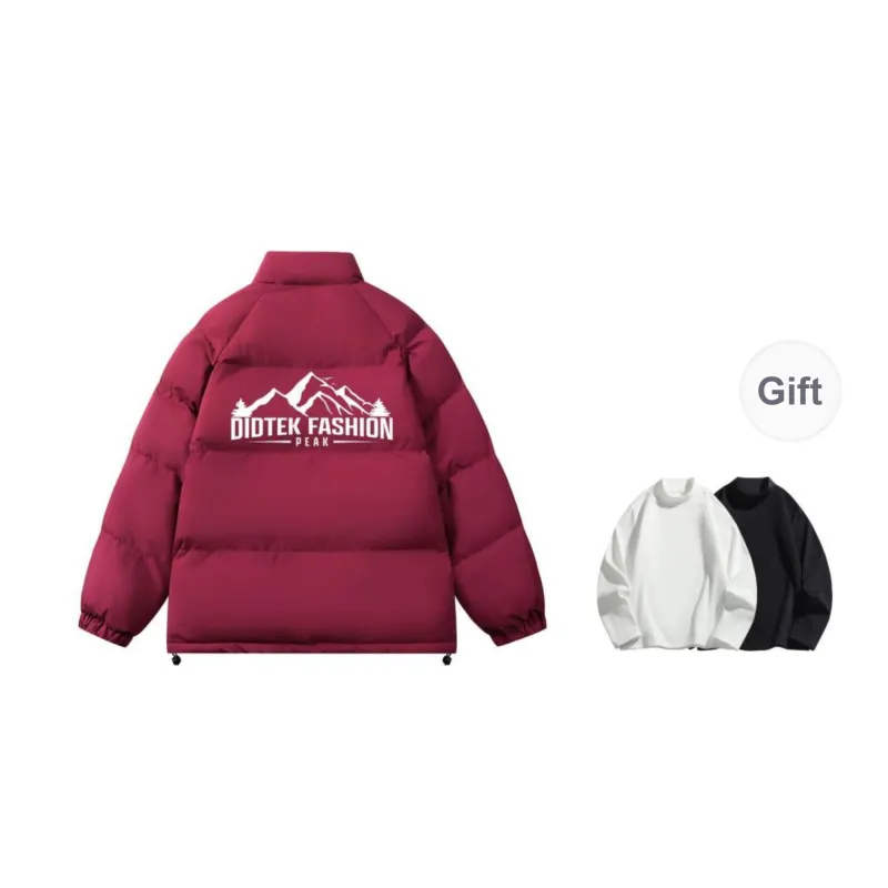 DIDTEK Puffer Jacket Unisex Comes With Sweatshirt-18