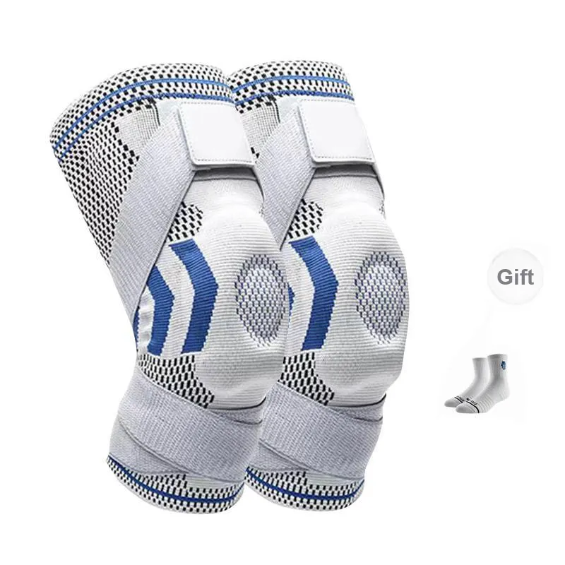 SMVP Knee Pads Polyester, Polyamide, Elastane, Silicone Basketball Unisex-8