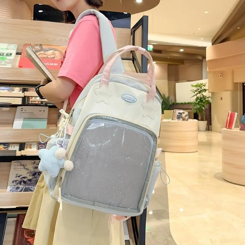 Debecca Cotton Carry Backpack Women's Multicolor-16