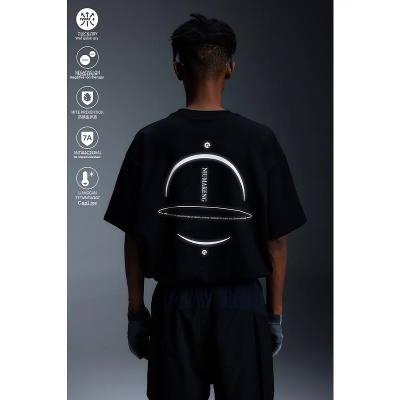 RUIZENLUO T Shirts Unisex Black-5