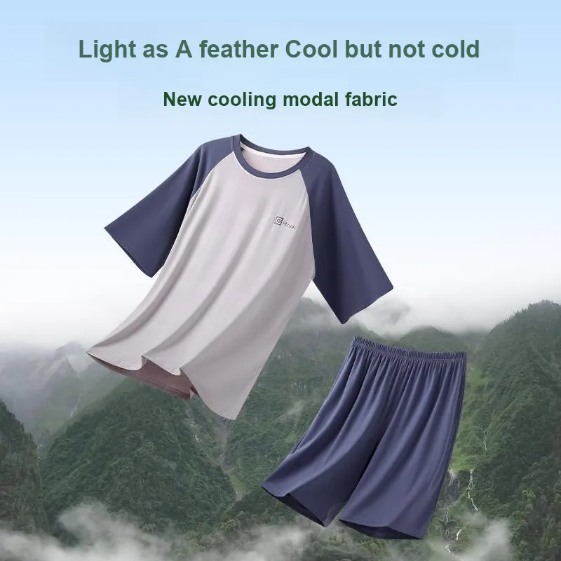 MIIOW Men Pajama Sets-17