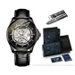 AL8629--Black Case Black Dial Black Belt[Belt Clothing Sets 20mm]