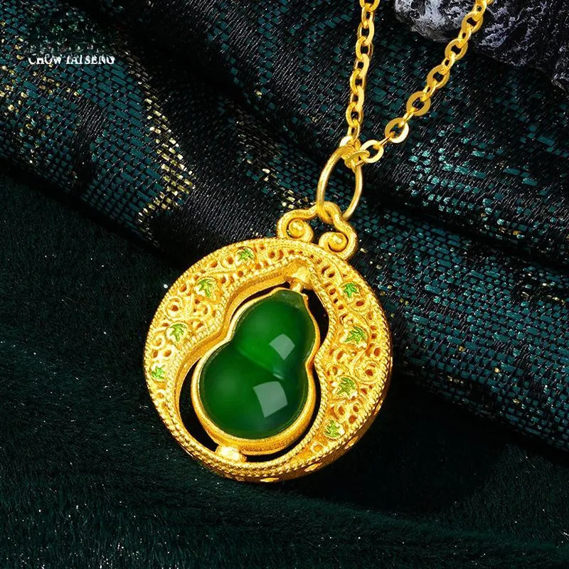 CHOW TAI SENG Ice Glutinous Necklaces Women's-6