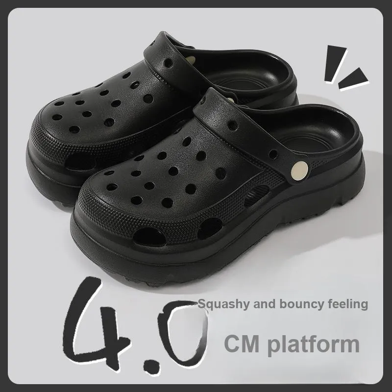 Foot Recreation Summer Casual Outerwear Platform Slippers-6