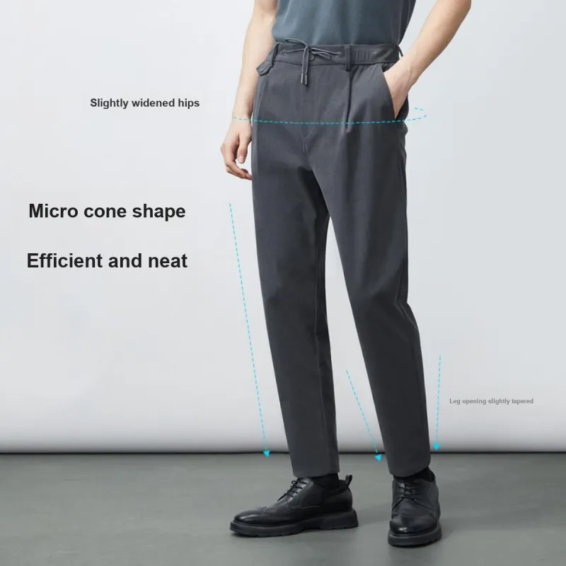 LESS IS MORE Casual Pants Men's Black 23QXK40102-5