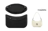 [Bag Not Included]Cream White Shoulder Bag with Dralon Liner