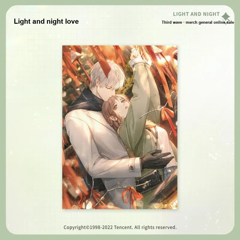 The Love Of Light And Night Character Osborn, Evan, Sariel, Jesse, Charlie Su PVC Anime / Games Posters-11