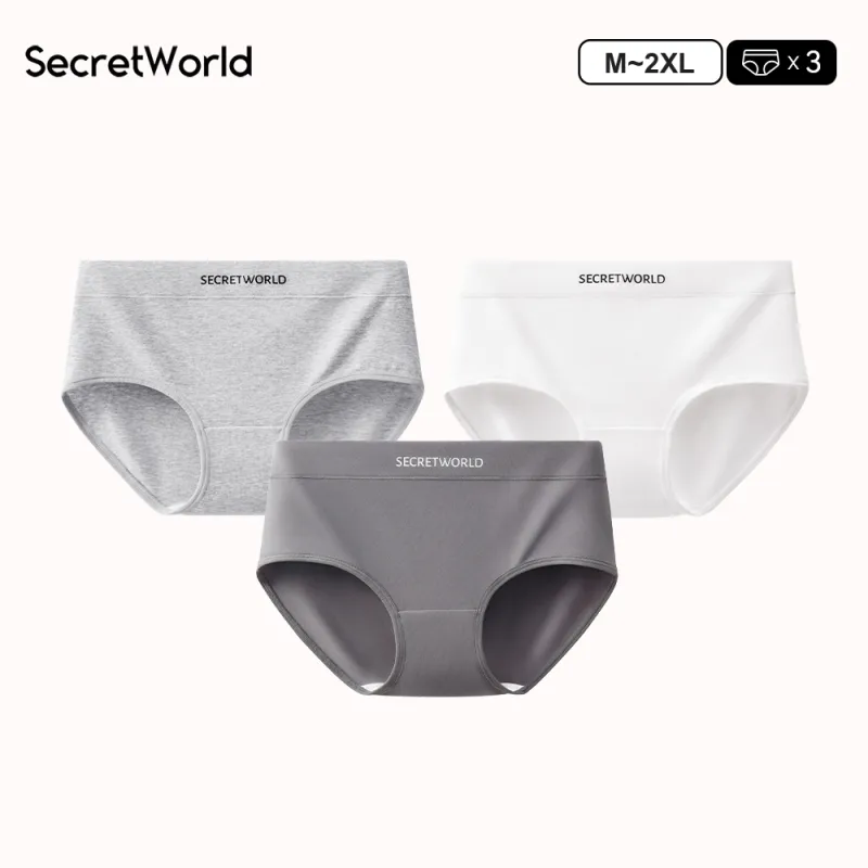 SecretWorld Underpants Women's Combo Set-3