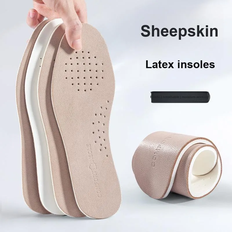 BEAR UNION Top Grain Sheepskin+Latex Insoles Unisex-1