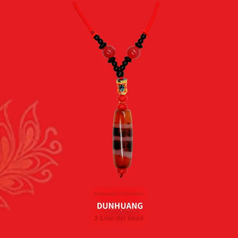 ZANJICHUANQI Agate Pendant Necklaces Unisex-1