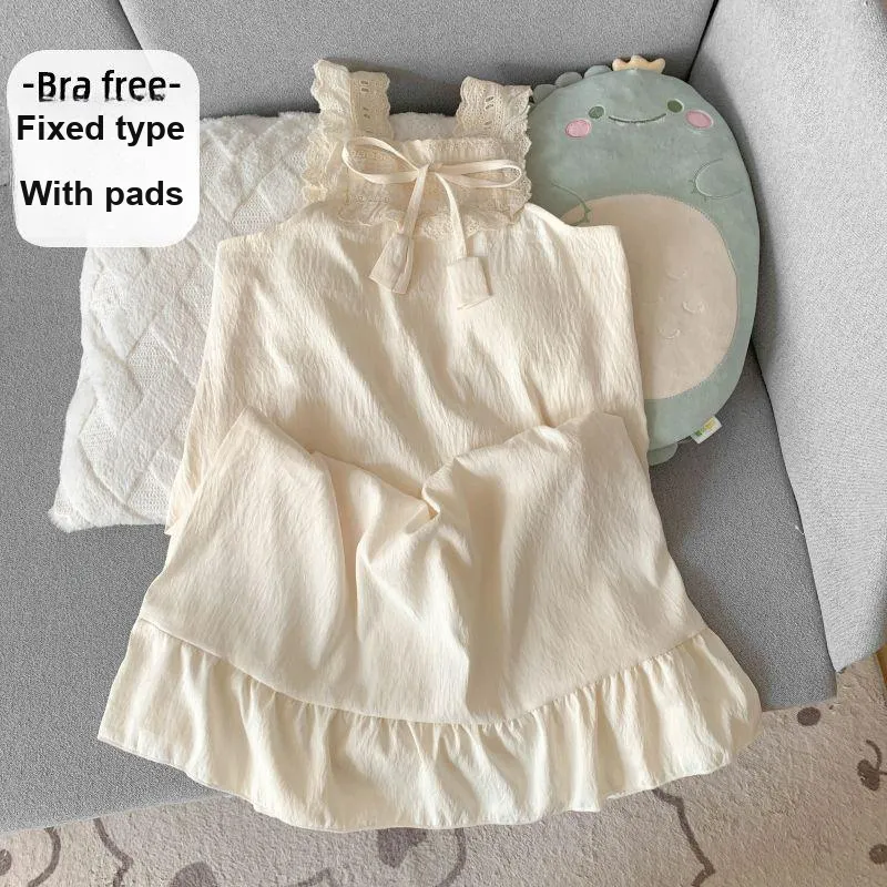 OEING Nightgown Women's Apricot-2