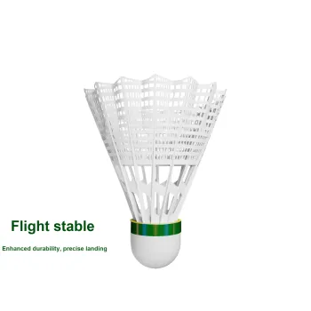 Crab Feathers MINI700 Nylon Shuttlecock 3 Pack Nylon Professional Shuttlecocks