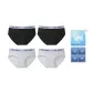 Black+Black+Light Heather Gray+Light Heather Gray (Box 4 Pack)