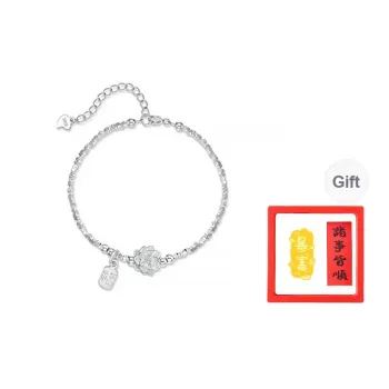Chongqing Gold Store S999 Fine Silver Bracelets Women's