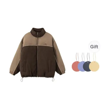 QISENYAR Puffer Jacket Unisex Dark Coffee