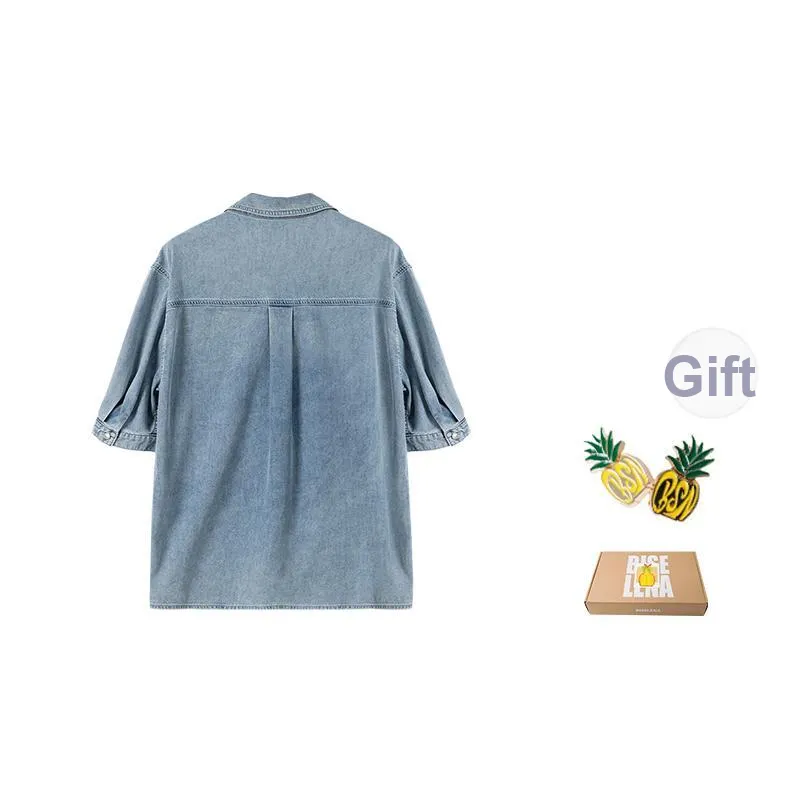 Bethine ['Pineapple' Calm And Unperturbed] Shirt Women's-8