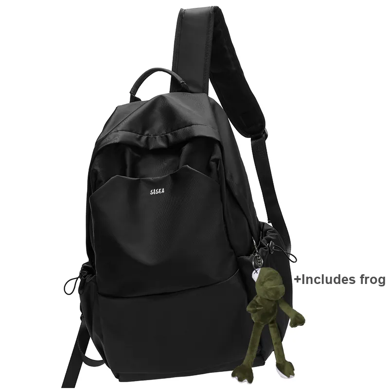 Sisea Fabric Backpack Travel Laptop Bag Regular Unisex Multicolor-124