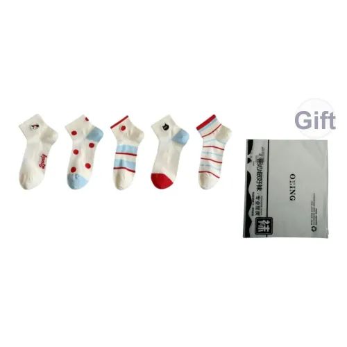 OEING Низкие носки женские сумка для покупок 5 пар