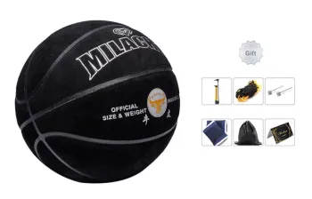 MILACHIC Cow Leather Basketball Cool Black Size 7 Training Unisex