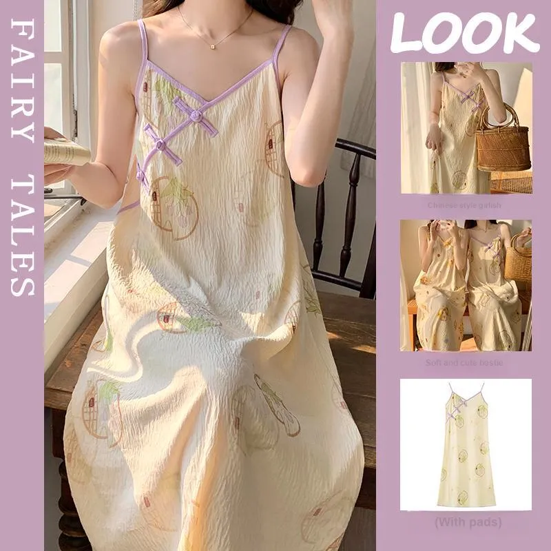 Good fortune Women's Nightgowns-1