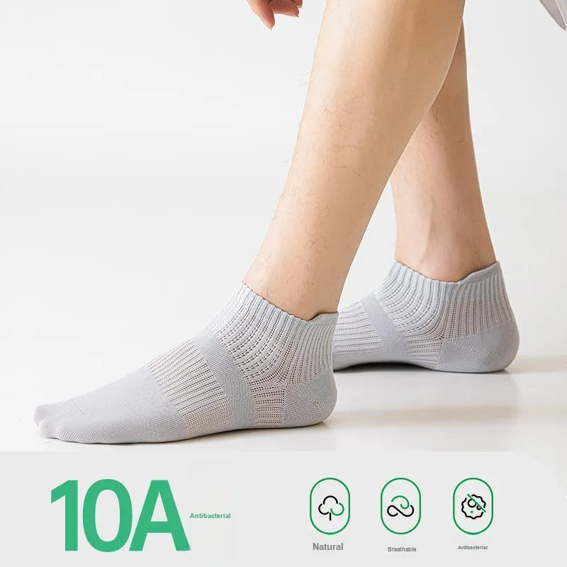 QINXIANGJIAN Ankle Socks Men's 5 Pack-12