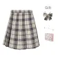 [Nameless Love 43cm]Plaid Skirt+Bow Tie