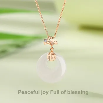Nine Music Chalcedony Necklaces Women's