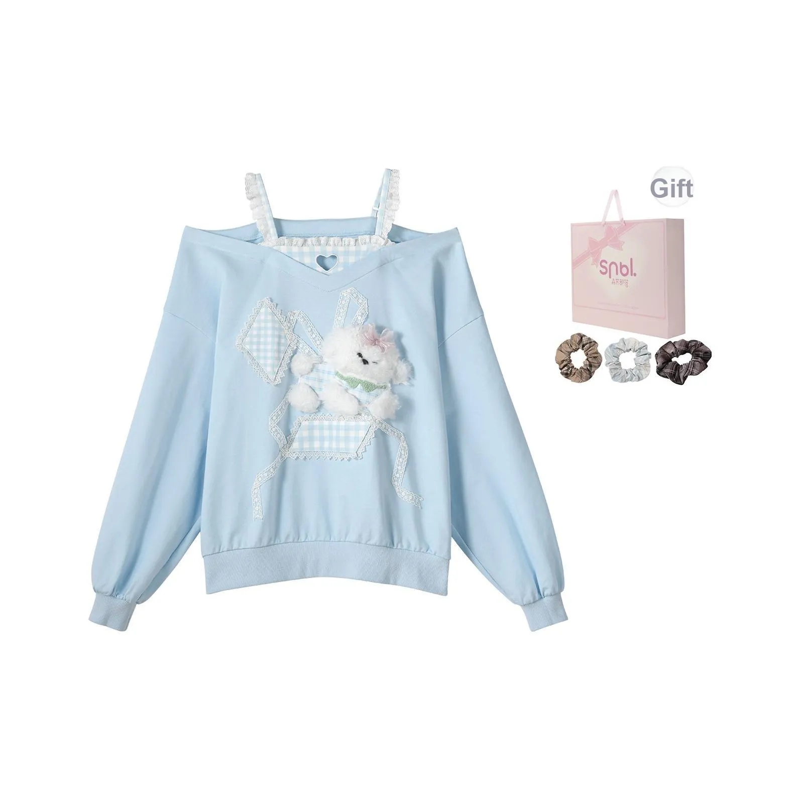 SNBL Синий Женский Свитшот