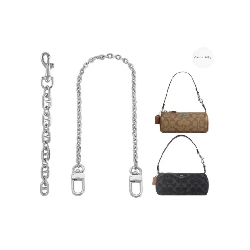 Lan Bao Fan Metal Shoulder Strap, Bag Accessory Women's Gold Tone-83